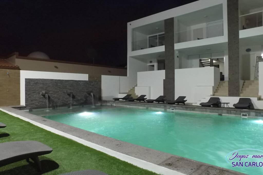 Departamento Turquesa 4 Joyas De San Carlos San Carlos Nuevo Guaymas Zewnętrze zdjęcie
