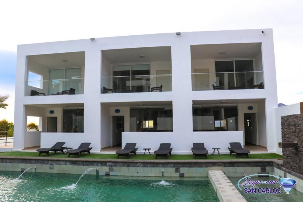 Departamento Turquesa 4 Joyas De San Carlos San Carlos Nuevo Guaymas Zewnętrze zdjęcie